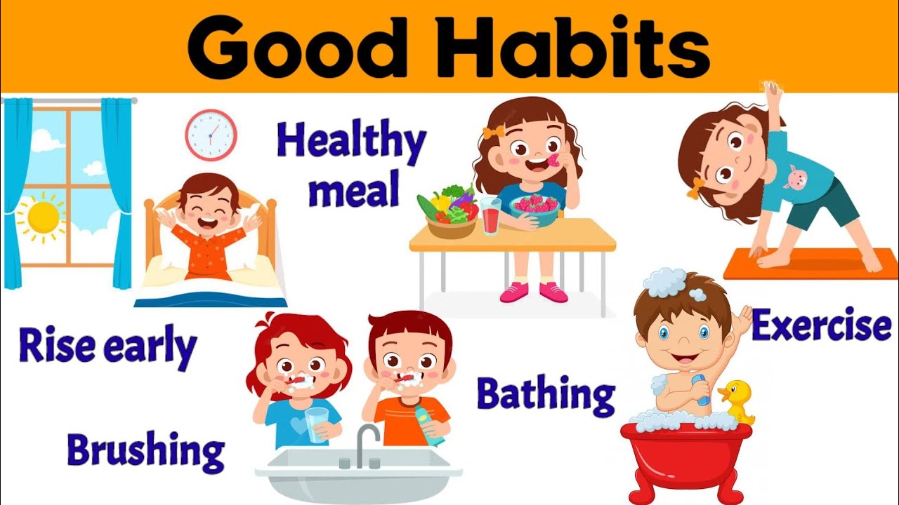 How to inculcate good habits and manner in a toddlers daily life