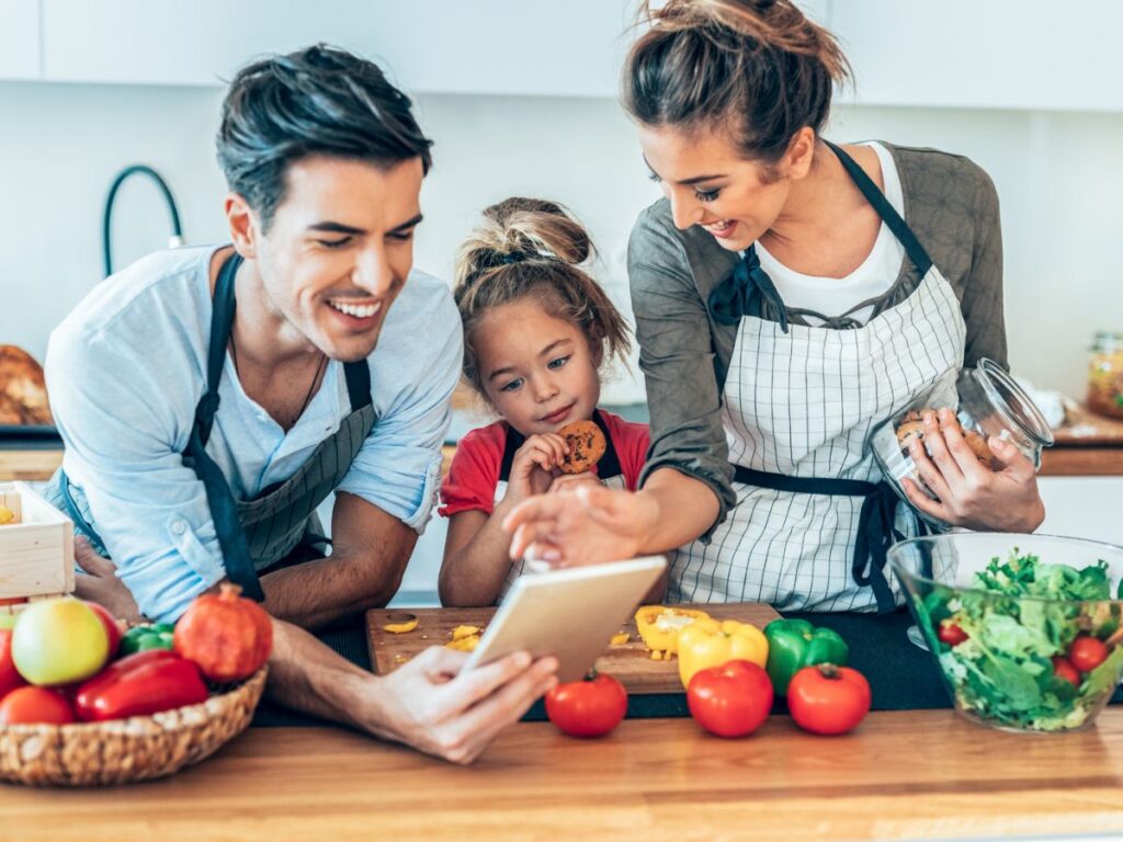 Involving Children in Meal Preparation