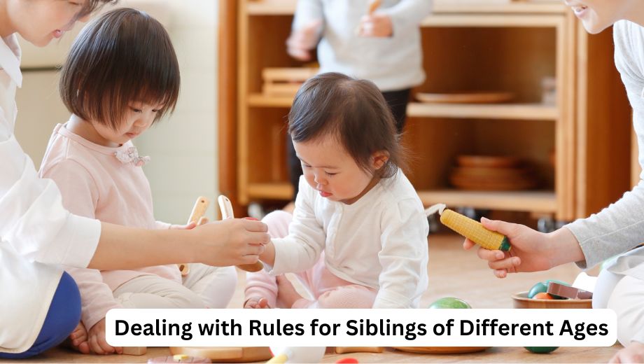 Dealing with Rules for Siblings of Different Ages