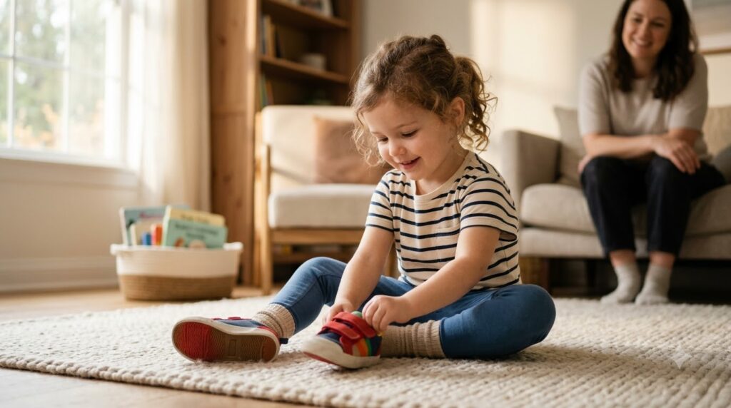 Encouraging Independence Without Pressure in Young Children